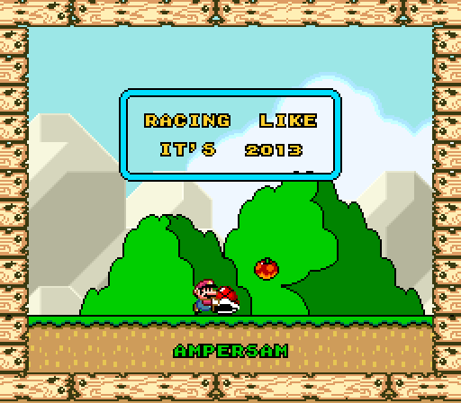Racing Like It's 2013