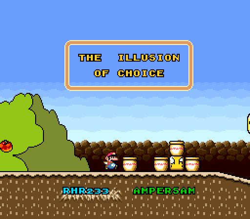 The Illusion of Choice