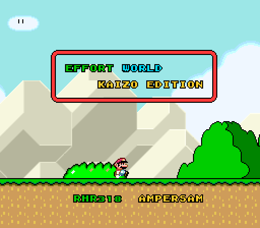 Effort World Kaizo Edition